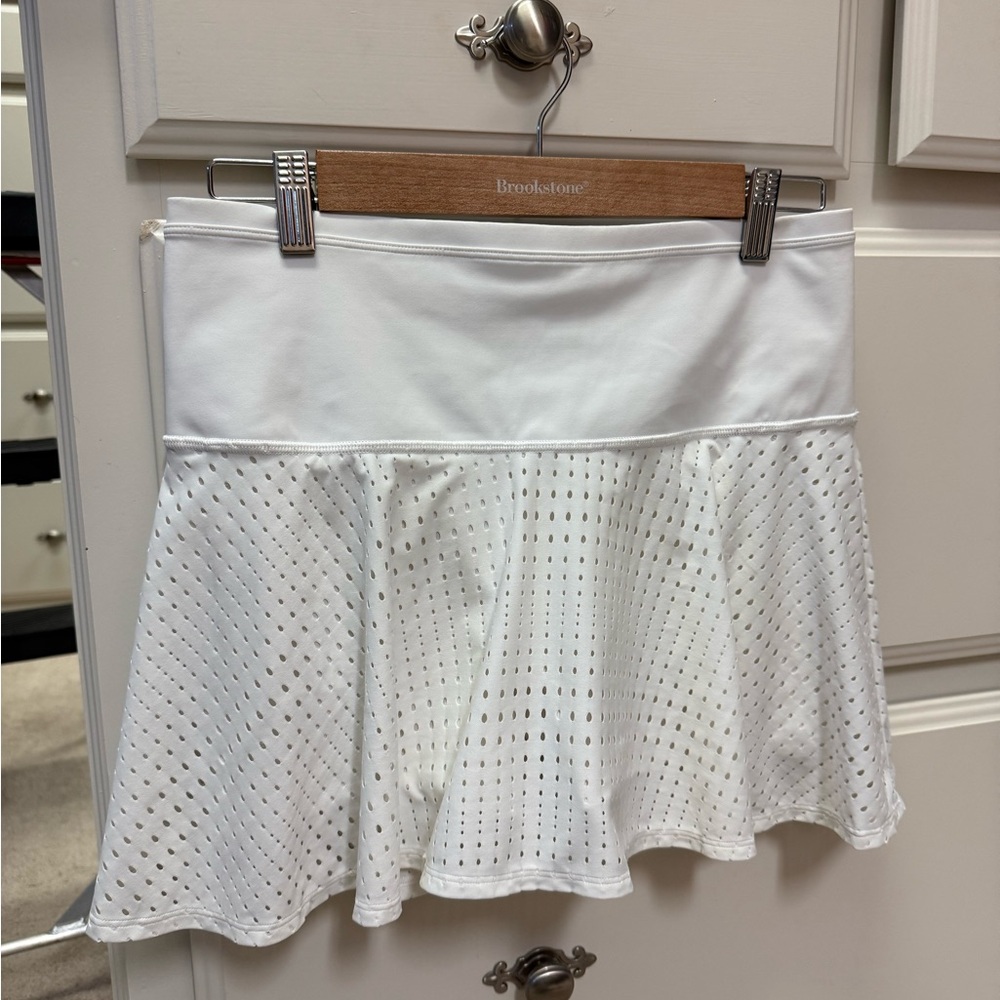 Athleta White Tennis skort